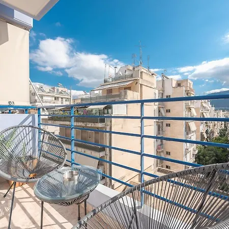 Elegant With Balcony By Cloudkeys Athens