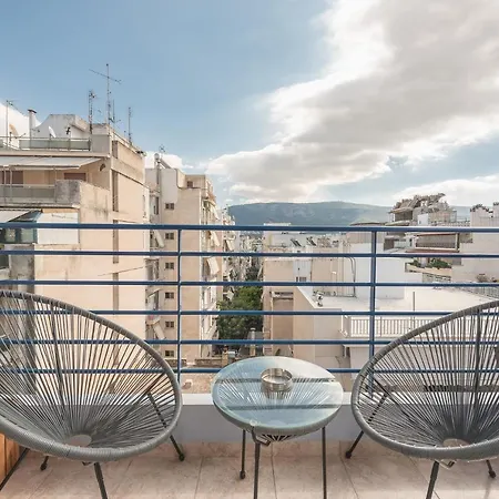 Elegant With Balcony By Cloudkeys Apartment Athens
